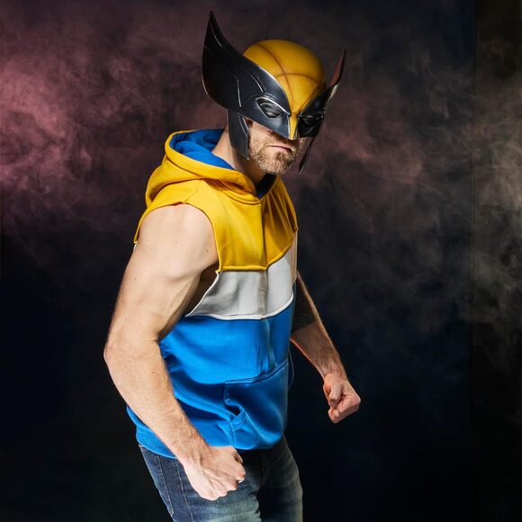 Marvel Legends Wolverine Roleplay Mask Premium Adult Collectible Movie Gear - Picture 8 of 13